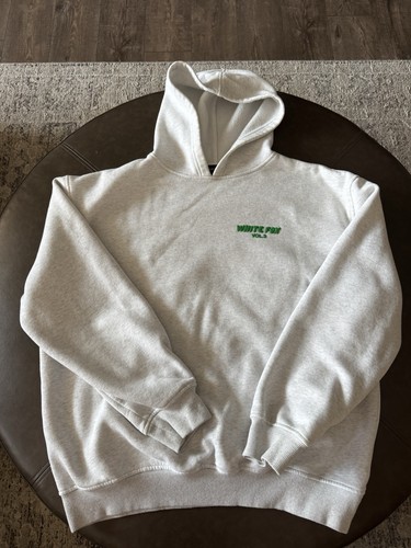 White fox hoodie - white,