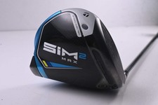 Taylormade SIM2 Max Driver / 9 Degree / Stiff Flex HZRDUS Yellow 63 Shaft