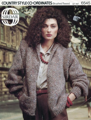 Sirdar 6545 lady jacket mohair - sirdar,