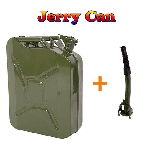 20l jerry cans green steel - 20l,