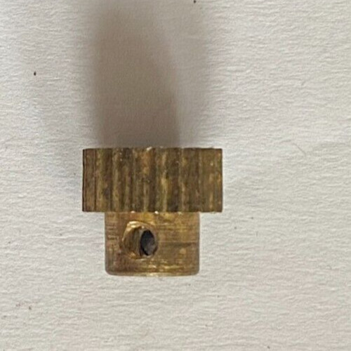 Brass gear wheel - brass,
