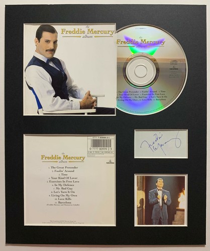 Freddie mercury signed - freddie,