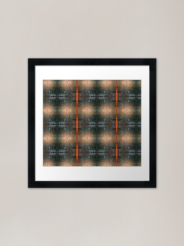 Copper kettle teal pattern - kettle,