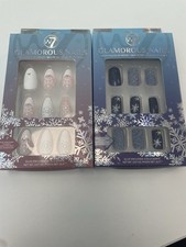 2x W7 Pre-Glued Press-On