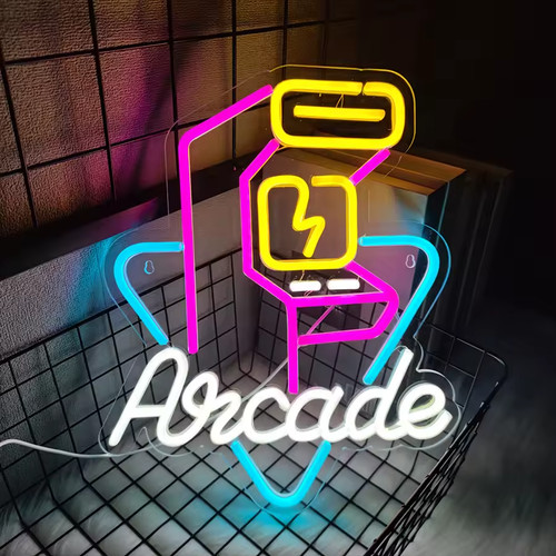 Arcade machine led neon light - machine,