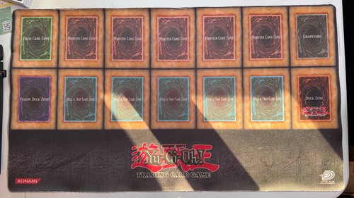 Yugioh original rubber playmat - yugioh,