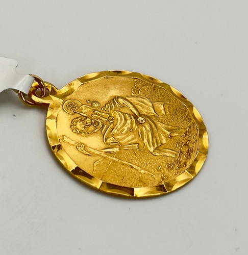 Gold pendant 9ct yellow - pendant,