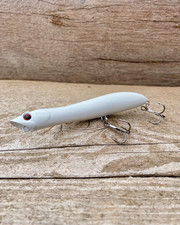 Xorus Patchinko Style Bass Fishing Lure Pure White 125mm 16g Topwater Lure