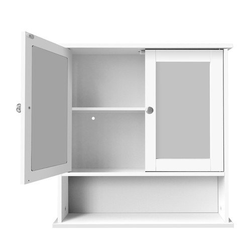 Bathroom mirror cabinet double - bathroom,