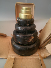 Boots Vintage Cast Iron & brass Imperial Kitchen Scales weights set
