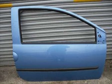 RENAULT TWINGO DOOR - BARE (FRONT DRIVER/RIGHT SIDE) BLUE TERPB 2007-2011