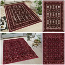 New Traditional Non Slip Rugs Large Living Room Carpet Rug Runner Soft Carpets *