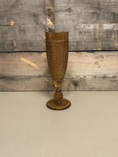 Amber Champagne Flutes Glasses