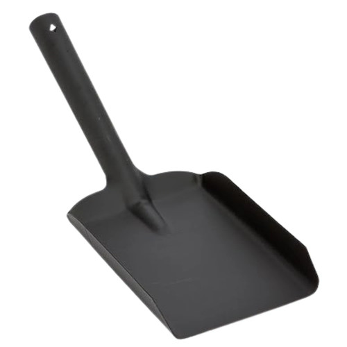 Hand coal shovel black metal - black,