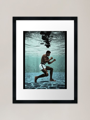 Muhammad ali underwater - ali, poster