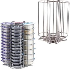 Utiz 52 Coffee Machine Capsules Rotating T-Disc Holder Rack For Tassimo Latte Ma