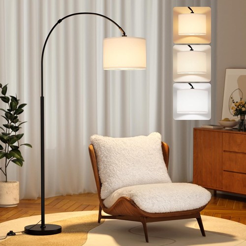 Arc floor lamp - arc, white