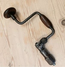 Vintage Brace. Brace and Bit  Ratcheting Hand Drill British Made Wood Working