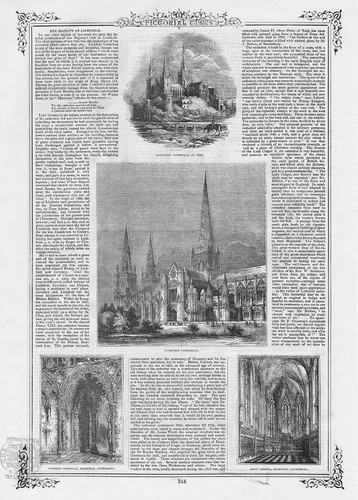 Lichfield cathedral antique - lichfield,