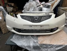 2008-2011 MK3 HONDA JAZZ FRONT BUMPER WHITE NH624P 5 DOOR HATCHBACK