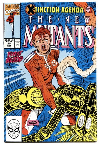 New mutants 1990 marvel - #95,