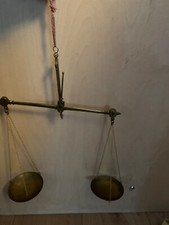 VINTAGE WEIGHING SCALES - GOLD