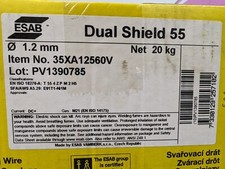 4x 5KG ESAB DUAL SHIELD 55 1.2MM M21 GAS MIG WELDING WIRE (OUT OF DATE)