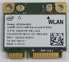 Dell Latitude E6410 WLAN PCB Card Board 2GGYM 02GGYM 622ANHMW