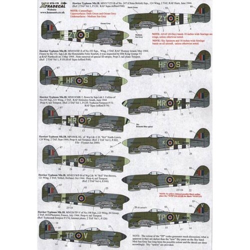 Hawker typhoon mk ib - hawker, mk.ib