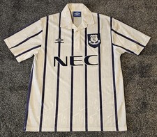 Everton Rare 1992/93 3rd Shirt Original Vintage NEW Size L Football Shirt Umbro
