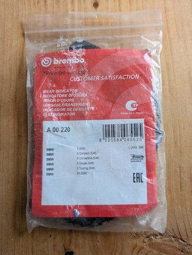 Brembo a00221 wear - brembo,