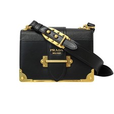 PRADA Cahier Black City Calf