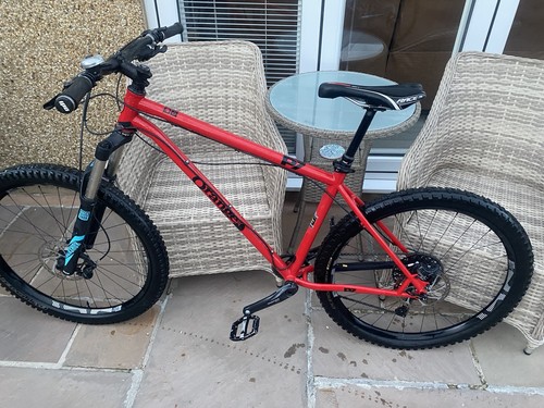 Orange mountain bike - p7,
