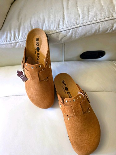 Bio womens tan leather - womens,