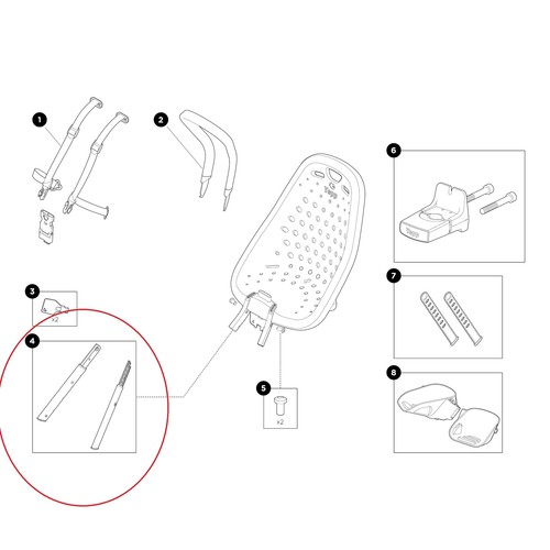 Thule legs car seat - thule,