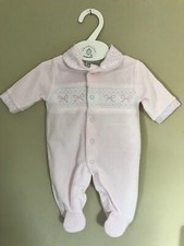 BABY GIRLS  PINK ROMPERS