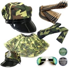 ARMY FANCY DRESS BULLET BELT