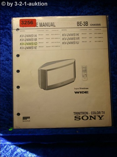 Sony service manual 24ws1d - sony,