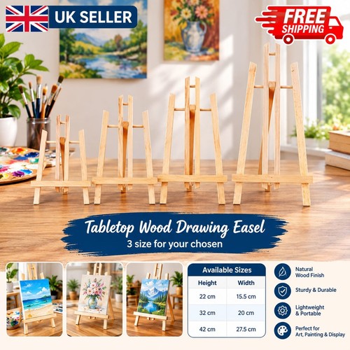 Premium wooden studio easel - premium,