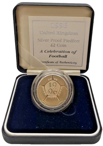 1996 silver proof - proof, piedfort