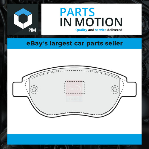 Brake pads set fits citroen - brake,