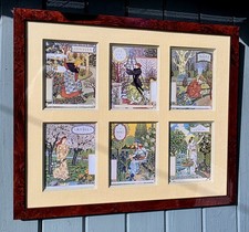 Vintage French 6 months illistration Prints