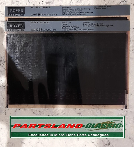Akm1364 microfiche parts slide - akm1364,
