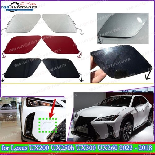 Front bumper tow hook cover - front,