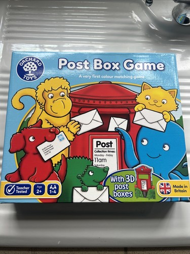 Orchard toys post - toys, box
