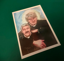 Postcard father ted - postcard,