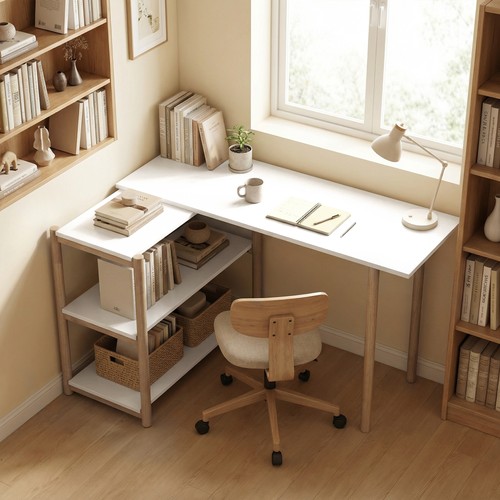 Computer desk with - computer,