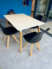 Modern white rectangular