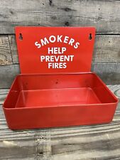 Vtg Smokers Help Prevent Fires