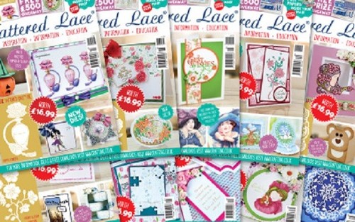 Brand new tattered lace - new,